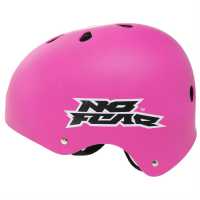 No Fear Skate Helmet Pink Скейтборд