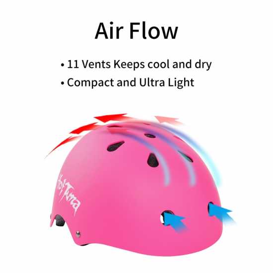 Hot Tuna Skate Helmet Розово 