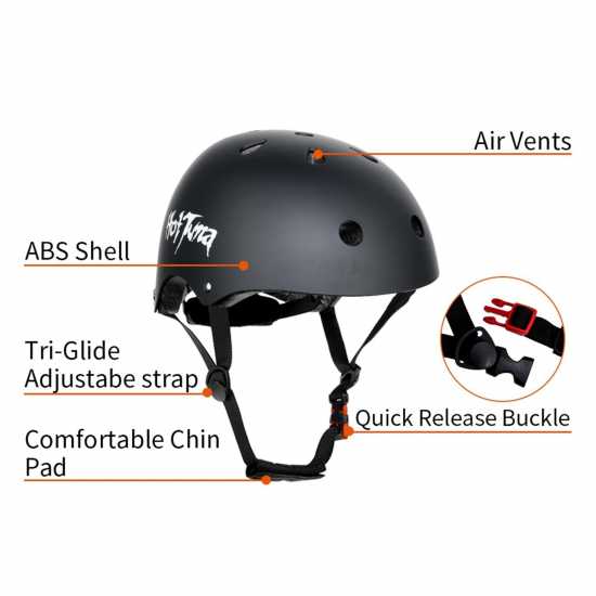 Hot Tuna Skate Helmet Черно 