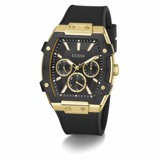 Guess Men's Phoenix Analogue Quartz Watch Черно/Металик Guess Men's Phoenix Analogue Quartz Watch Черно/Металик