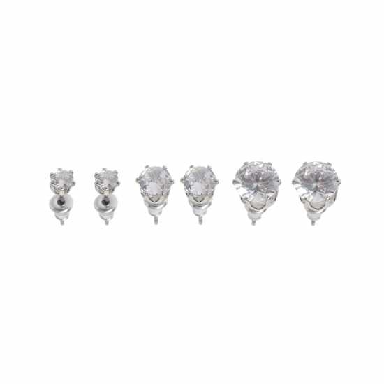Miso 3 Pack Crystal Stud Earring  