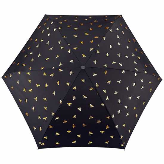 Fulton Umbrellas Tiny Umbrella Златни пчели Чадъри за дъжд