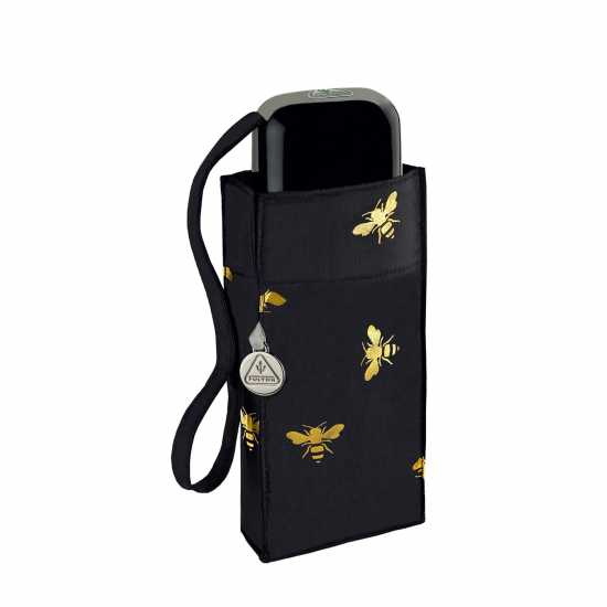 Fulton Umbrellas Tiny Umbrella Златни пчели Чадъри за дъжд