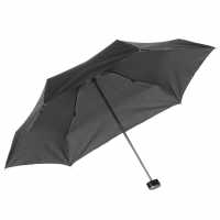 Totes Compact Flat Plain Umbrella Black BLK Чадъри за дъжд