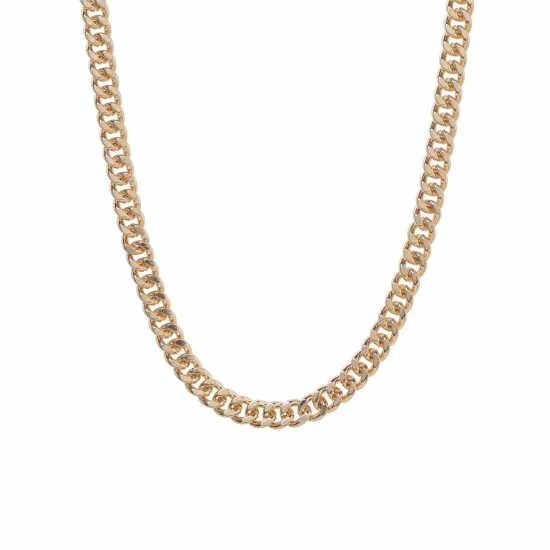 Fabric Curb Chain Necklace  Бижутерия