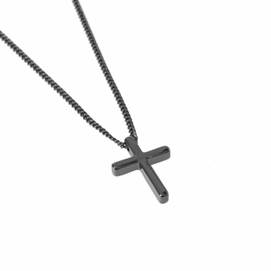 Fabric Cross Necklace  