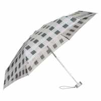 Totes Compact Fit Check Umbrella  Чадъри за дъжд