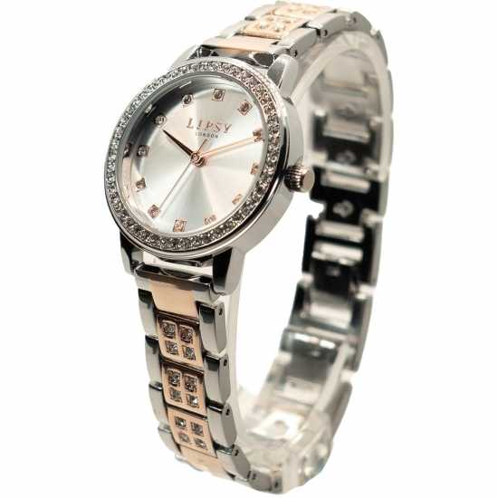 Lipsy Diamanté Embellished Watch  Часовници