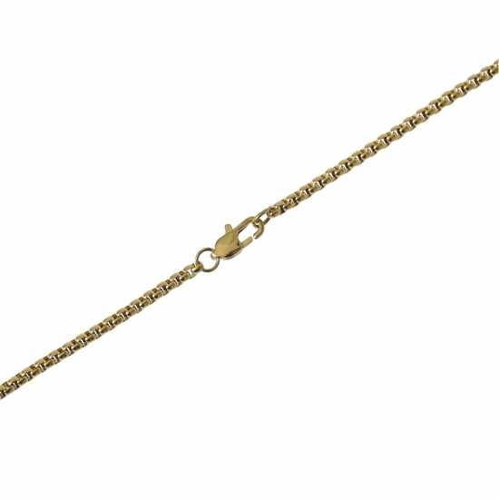 Fabric Men's T Bar Metal Chain Necklaces  