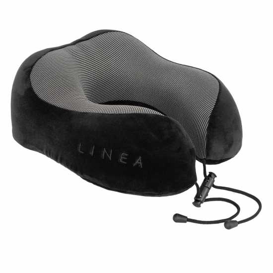 Linea Memory Foam Neck Pillow Черно Портфейли