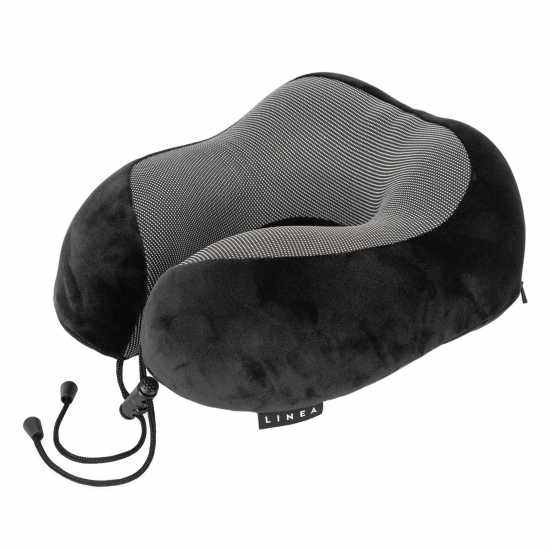 Linea Memory Foam Neck Pillow Черно Портфейли