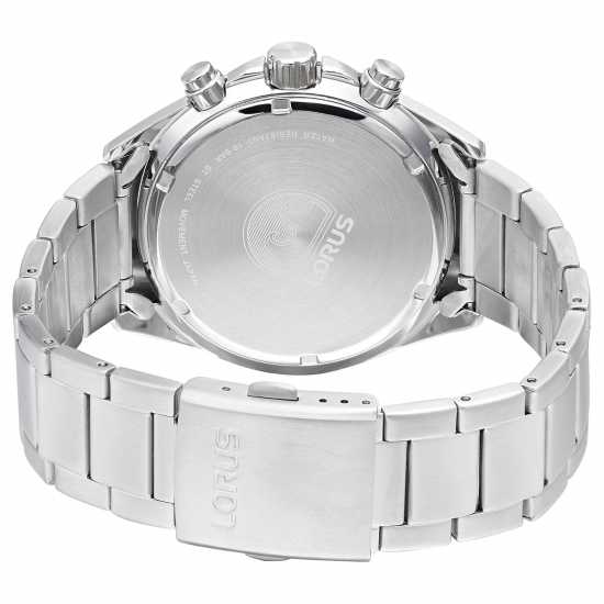 Lorus Мъжки Часовник Chronograph Analogue Watch Mens Сребърно Часовници