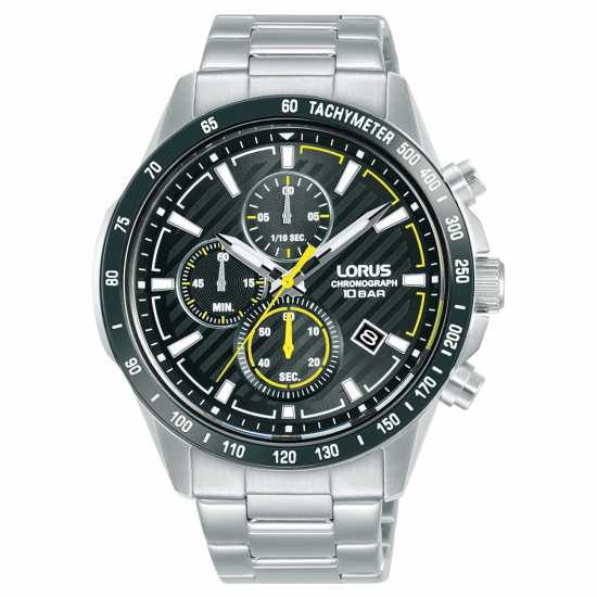 Часовници Lorus Мъжки Часовник Chronograph Analogue Watch Mens Сребърно Lorus Мъжки Часовник Chronograph Analogue Watch Mens Сребърно Часовници