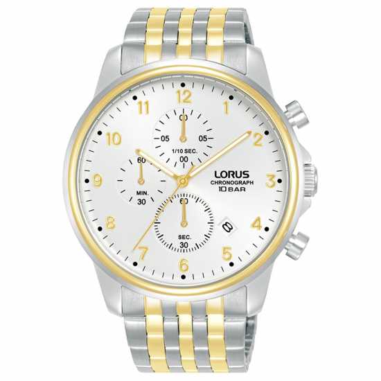 Lorus Мъжки Часовник Chronograph Analogue Watch Mens Многоцветно Часовници