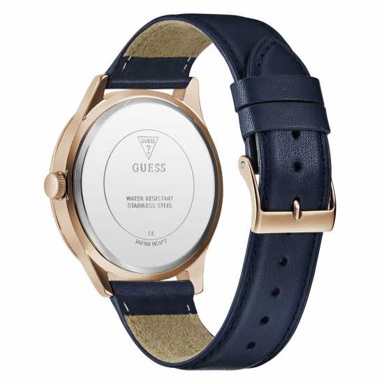 Guess Men's Analogue Quartz Watch Синьо/Металически 
