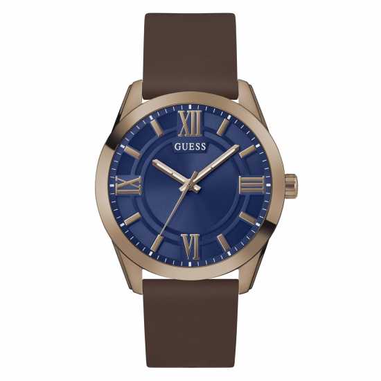 Часовници Guess Elliot Watch Синьо/Кафяво Guess Elliot Watch Синьо/Кафяво Часовници