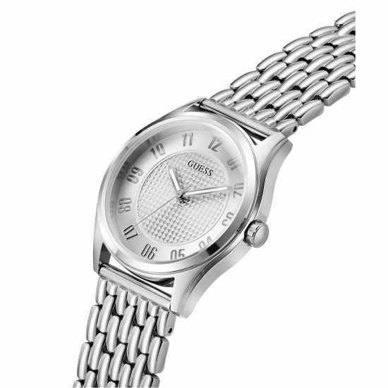 Guess Tate Watch Сребърно/Сребърно Часовници