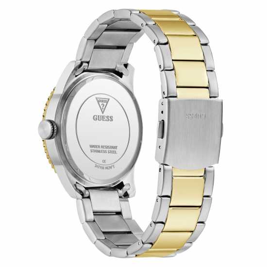 Guess Men's Varsity Analogue Quartz Watch Черно/Металически 