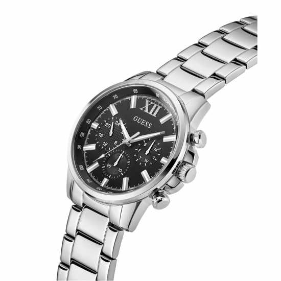 Guess Walker Watch Черно/сребро 