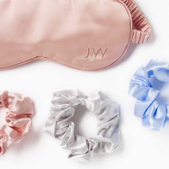Jack Wills Satin-Esque Sleep Mask And Scrunchies Set  Подаръци и играчки