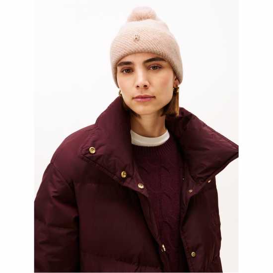 Tommy Hilfiger Tommy Beanie Gift Ld54 Pink Bloom 