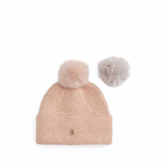 Tommy Hilfiger Tommy Beanie Gift Ld54 Pink Bloom 