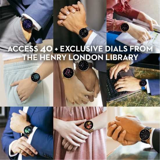 Henry London Smart Watch Кафяво 
