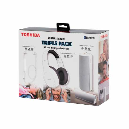 Toshiba Audio Triple Pack White Слушалки