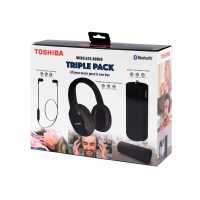 Toshiba Audio Triple Pack Black Слушалки