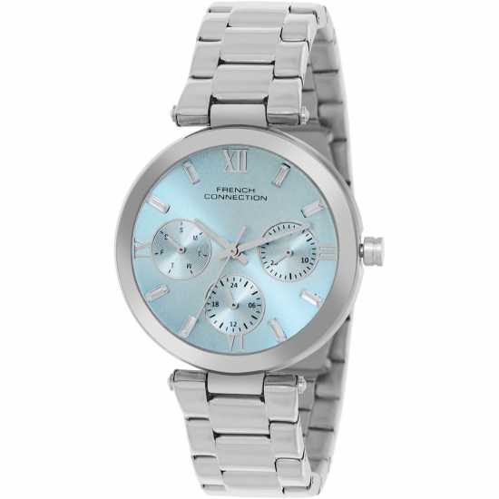 Часовници French Connection Connection Elysian Teal Round Dial Womens Multifunction Watch French Connection Connection Elysian Teal Round Dial Womens Multifunction Watch Часовници