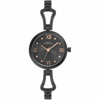 French Connection Connection Veritas Black Round Dial Womens Analogue Watch  Часовници
