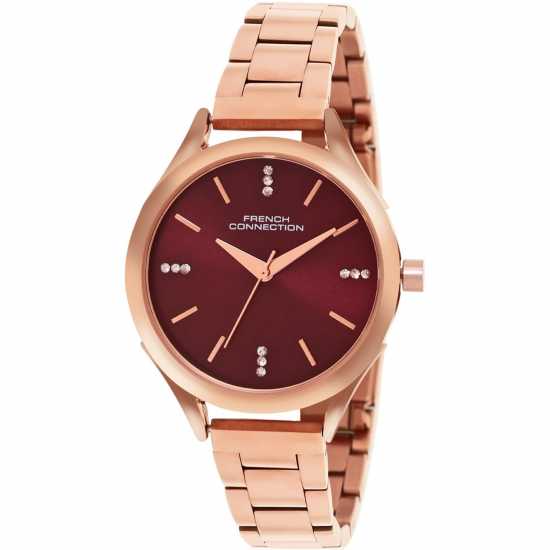 French Connection Connection Stella Maris Round Dial Womens Analogue Watch French Connection Connection Stella Maris Round Dial Womens Analogue Watch