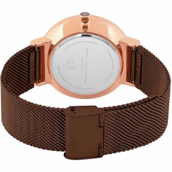 Часовници French Connection Connection Jake Round Analog Watch For Men Grey French Connection Connection Jake Round Analog Watch For Men Grey Часовници