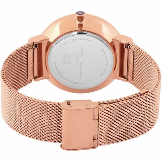 Часовници French Connection Connection Jake Round Analog Watch For Men Silver French Connection Connection Jake Round Analog Watch For Men Silver Часовници