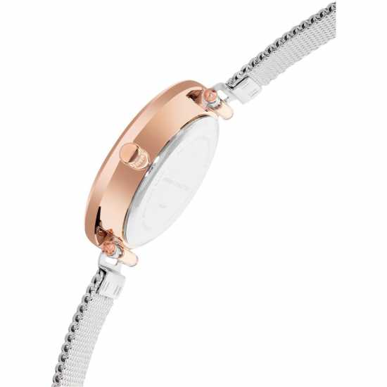 French Connection Мъжки Ръчен Часовник Connection Stainless Steel Analog Silver Dial Womens Watch French Connection Мъжки Ръчен Часовник Connection Stainless Steel Analog Silver Dial Womens Watch