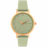 French Connection Мъжки Ръчен Часовник Connnection Analog Green Dial Womens Watch  Часовници