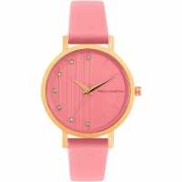 French Connection Мъжки Ръчен Часовник Connection Analog Pink Dial Womens Watch  Часовници