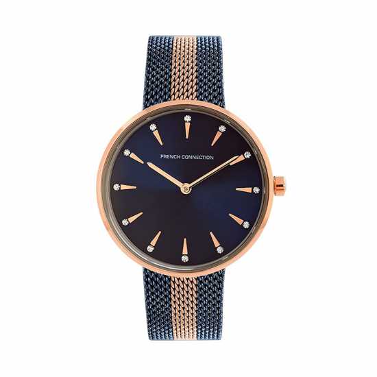 French Connection Connection Blue Dial Analog Watch For Women  Часовници