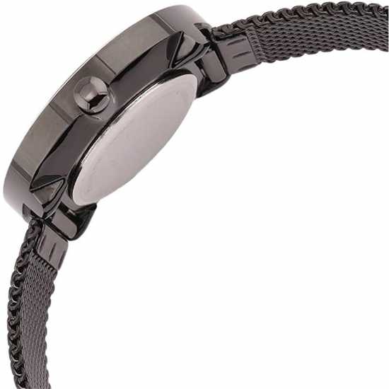 French Connection Connection Womens Analog Watch Black Strap  Часовници