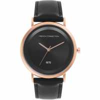 French Connection Connection Men Crizel Black Dial Analog Watch  Часовници