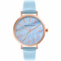 French Connection Connection Analog Blue Dial Watch For Women  Часовници