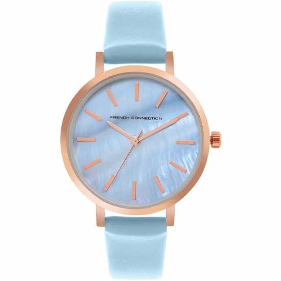 French Connection Connection Analog Blue Dial Watch For Women  Часовници