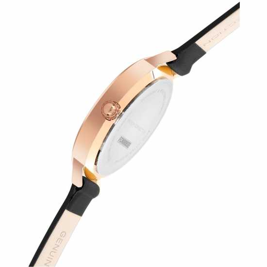 French Connection Connection Serene Mop Black Round Analog Watch For Women  Часовници