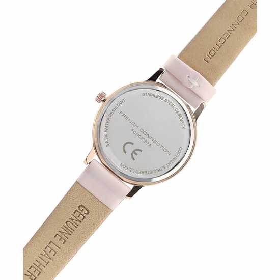 Часовници French Connection Connection Verina Pink Round Analog Watch For Women French Connection Connection Verina Pink Round Analog Watch For Women Часовници