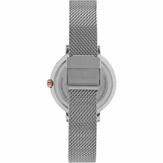 Часовници French Connection Connection Grace Blue Round Analog Watch With Steel Mesh Strap For Women French Connection Connection Grace Blue Round Analog Watch With Steel Mesh Strap For Women Часовници