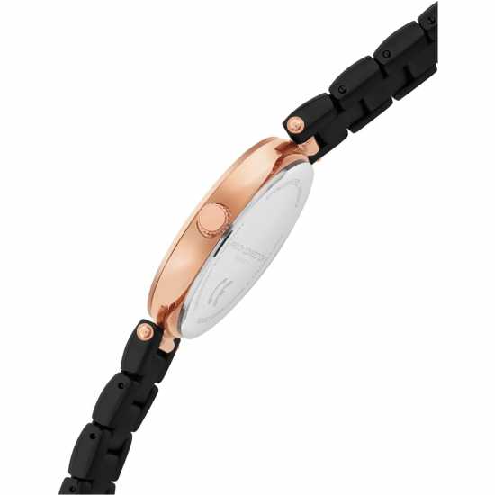 French Connection Connection Colette Black Round Analog Watch For Women  Часовници