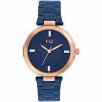 Часовници French Connection Connection Colette Blue Round Analog Watch For Women French Connection Connection Colette Blue Round Analog Watch For Women Часовници