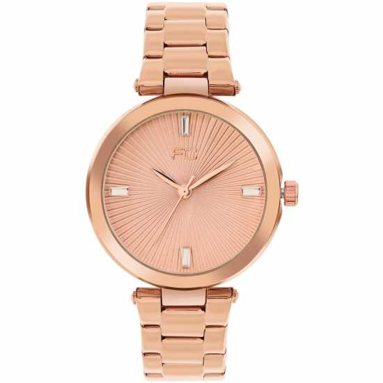 French Connection Connection Colette Rose Gold Round Analog Watch For Women  Часовници