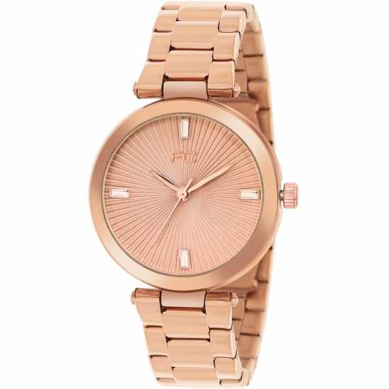 French Connection Connection Colette Rose Gold Round Analog Watch For Women  Часовници