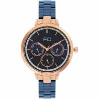Часовници French Connection Connection Cornelia Blue Round Analog Watch For Women French Connection Connection Cornelia Blue Round Analog Watch For Women Часовници